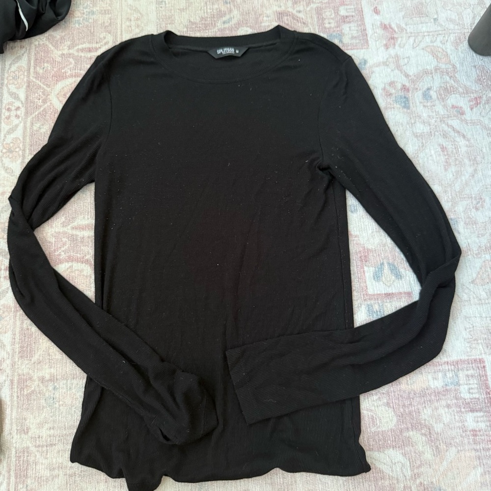 Split59 ribbed long sleeve